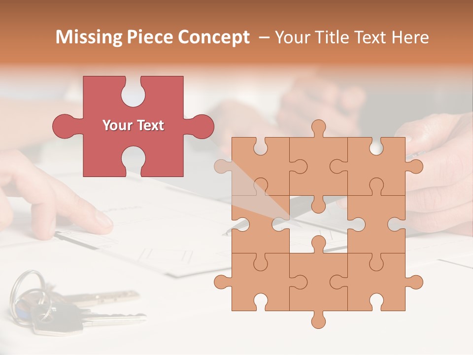 A Group Of People Sitting At A Table With A Pen And Paper PowerPoint Template