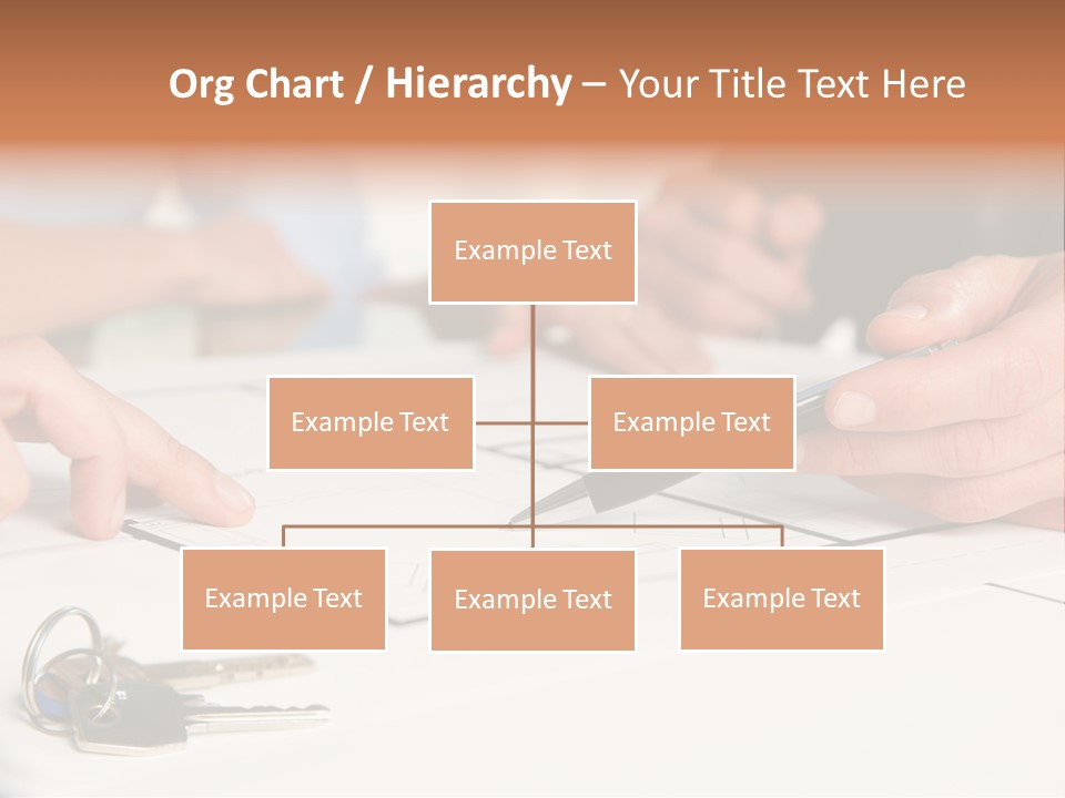 A Group Of People Sitting At A Table With A Pen And Paper PowerPoint Template