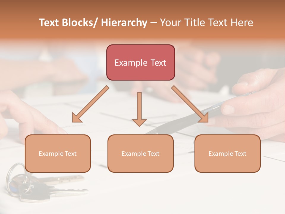 A Group Of People Sitting At A Table With A Pen And Paper PowerPoint Template