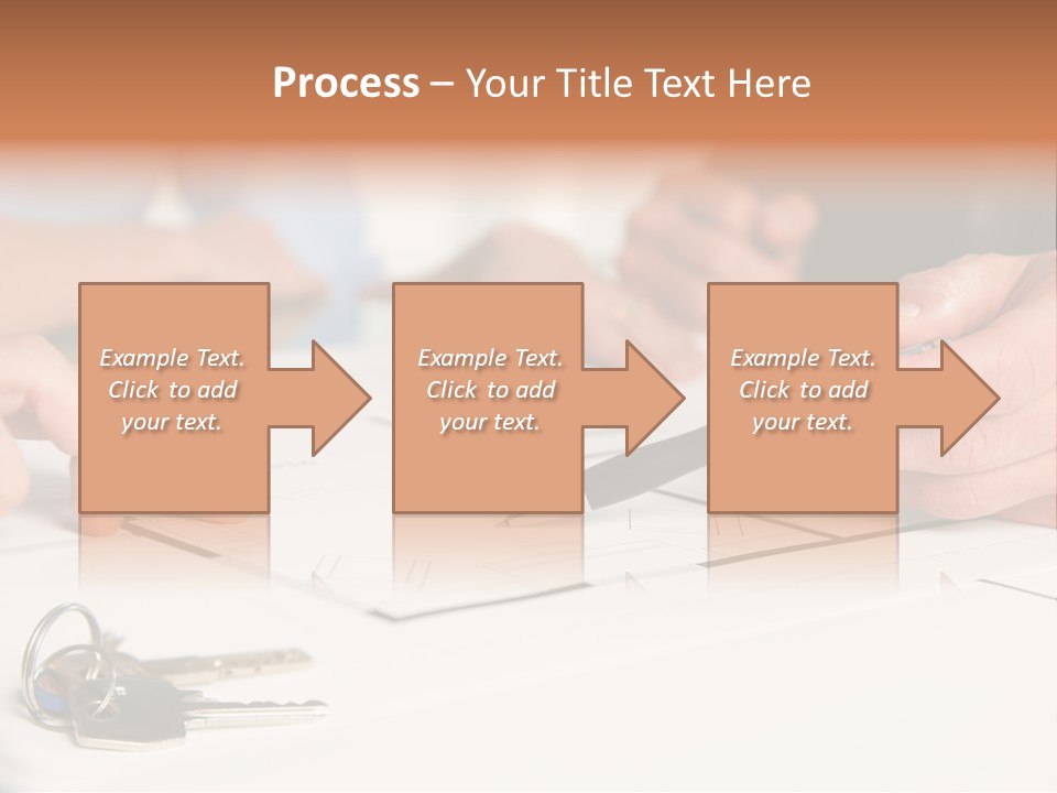A Group Of People Sitting At A Table With A Pen And Paper PowerPoint Template