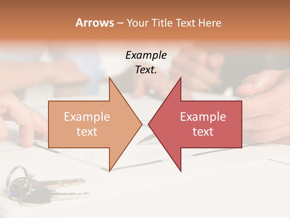 A Group Of People Sitting At A Table With A Pen And Paper PowerPoint Template