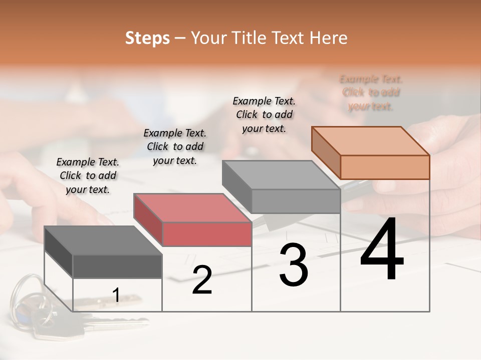 A Group Of People Sitting At A Table With A Pen And Paper PowerPoint Template