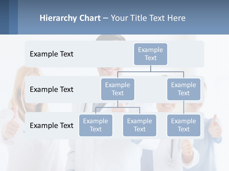 A Group Of Doctors Giving Thumbs Up PowerPoint Template