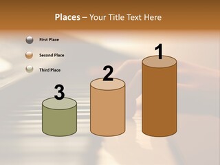 A Person Playing A Piano With Their Hands PowerPoint Template