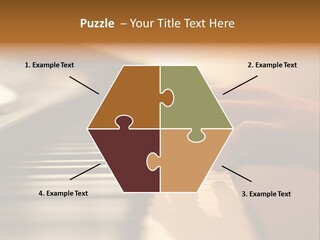 A Person Playing A Piano With Their Hands PowerPoint Template