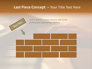 A Person Playing A Piano With Their Hands PowerPoint Template