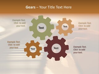 A Person Playing A Piano With Their Hands PowerPoint Template