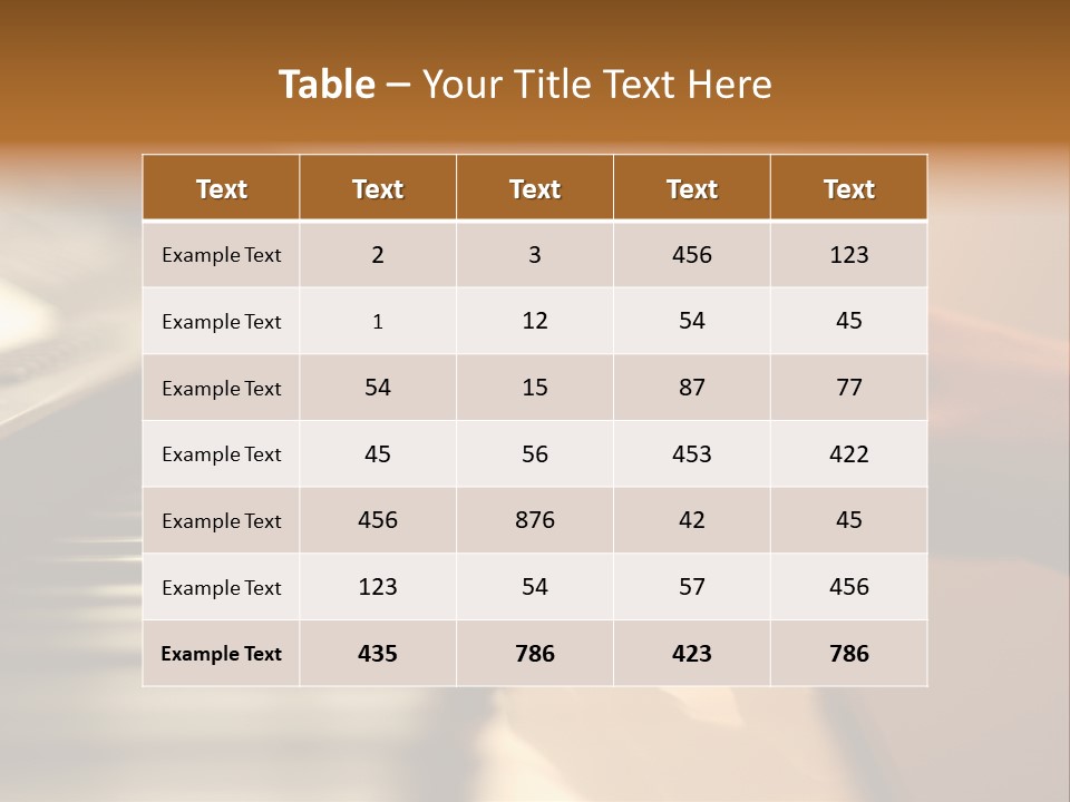 A Person Playing A Piano With Their Hands PowerPoint Template