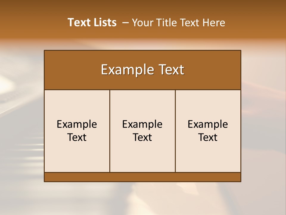 A Person Playing A Piano With Their Hands PowerPoint Template
