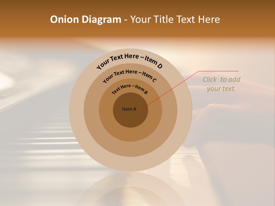 A Person Playing A Piano With Their Hands PowerPoint Template