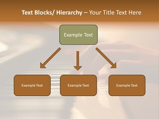 A Person Playing A Piano With Their Hands PowerPoint Template