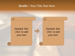 A Person Playing A Piano With Their Hands PowerPoint Template