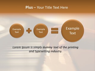 A Person Playing A Piano With Their Hands PowerPoint Template
