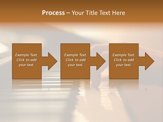 A Person Playing A Piano With Their Hands PowerPoint Template