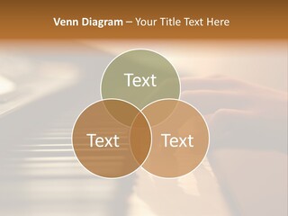 A Person Playing A Piano With Their Hands PowerPoint Template