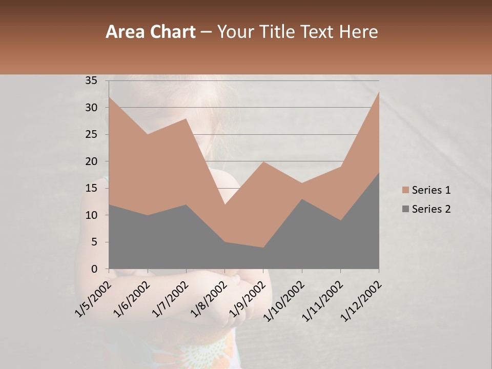 A Little Girl Holding A Teddy Bear In Her Arms PowerPoint Template