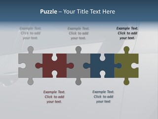 A Car Is Shown With The Door Handle Open PowerPoint Template