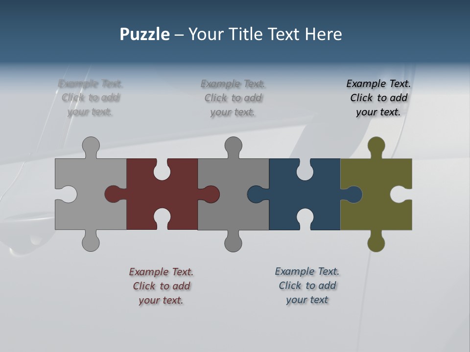 A Car Is Shown With The Door Handle Open PowerPoint Template