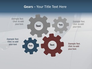 A Car Is Shown With The Door Handle Open PowerPoint Template