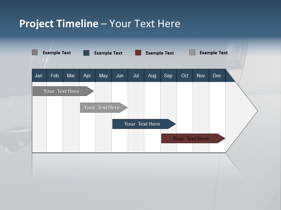 A Car Is Shown With The Door Handle Open PowerPoint Template