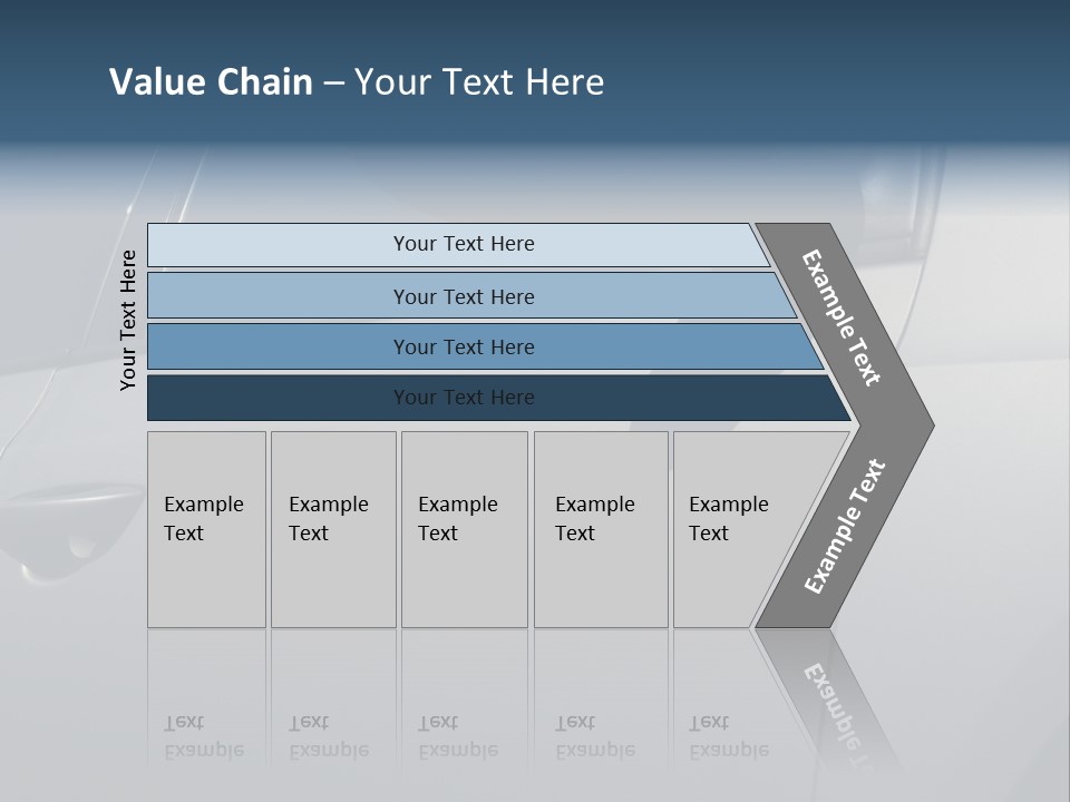 A Car Is Shown With The Door Handle Open PowerPoint Template