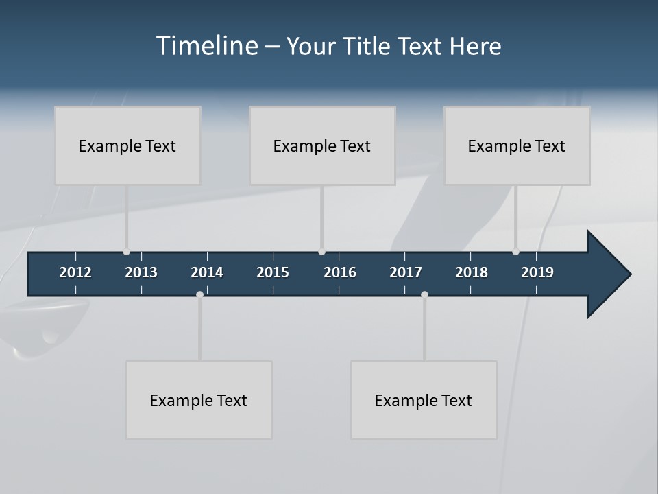 A Car Is Shown With The Door Handle Open PowerPoint Template