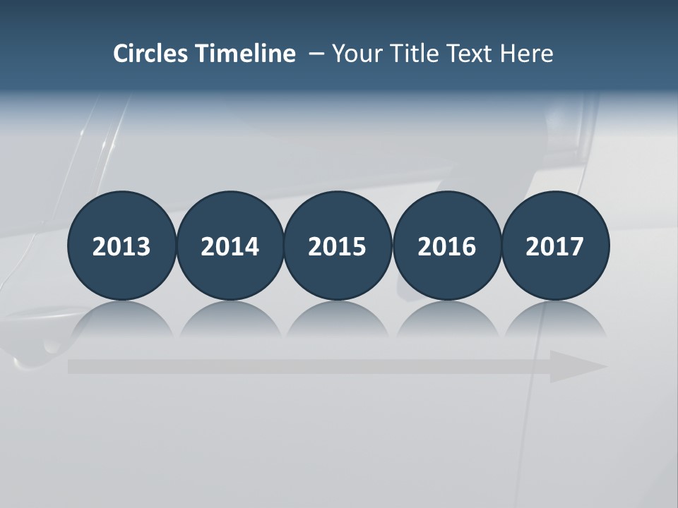 A Car Is Shown With The Door Handle Open PowerPoint Template