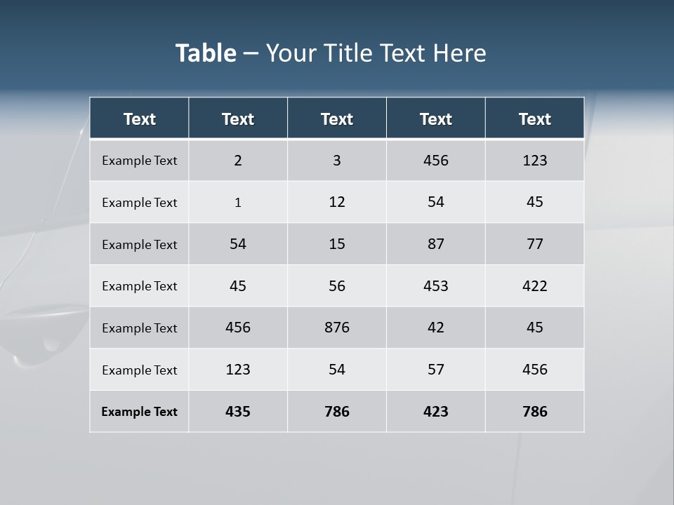 A Car Is Shown With The Door Handle Open PowerPoint Template