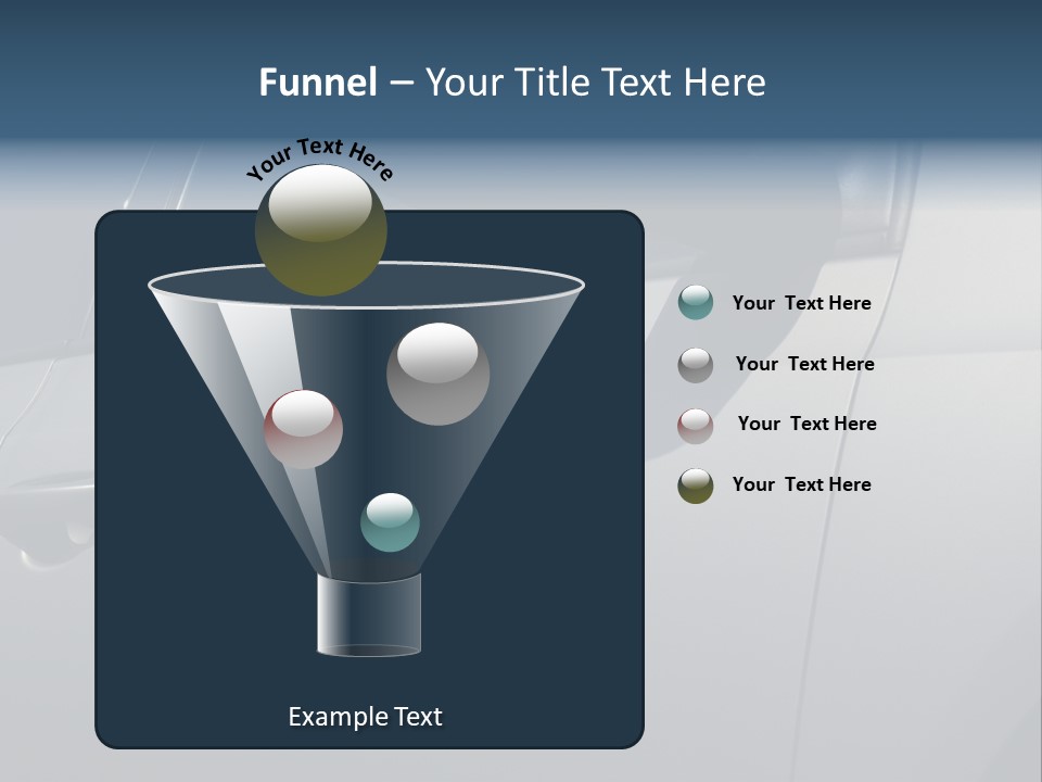 A Car Is Shown With The Door Handle Open PowerPoint Template