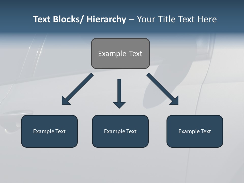 A Car Is Shown With The Door Handle Open PowerPoint Template