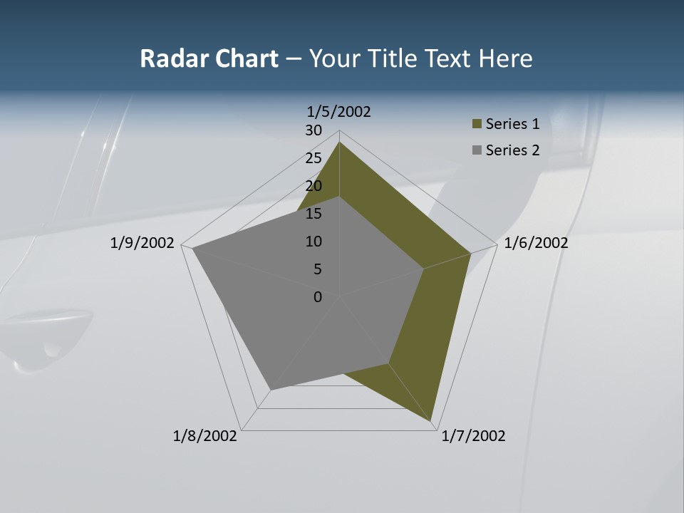 A Car Is Shown With The Door Handle Open PowerPoint Template
