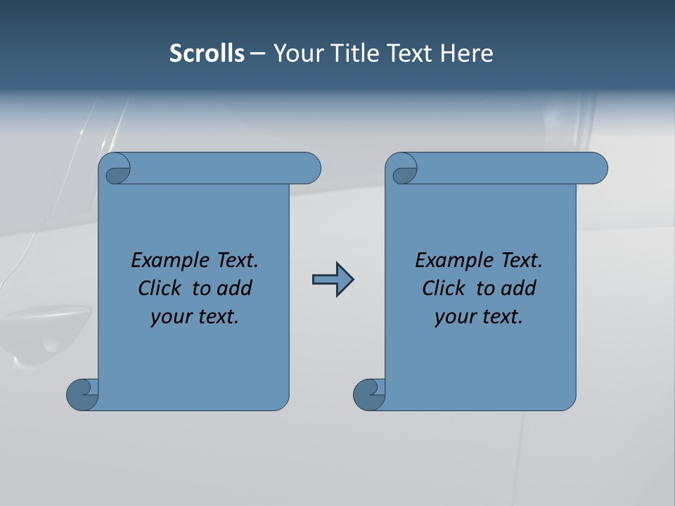 A Car Is Shown With The Door Handle Open PowerPoint Template