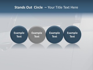 A Car Is Shown With The Door Handle Open PowerPoint Template