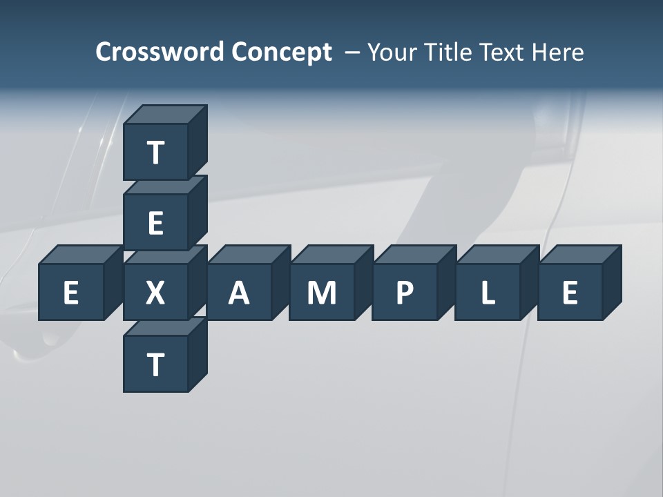 A Car Is Shown With The Door Handle Open PowerPoint Template