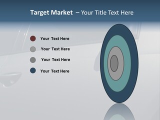 A Car Is Shown With The Door Handle Open PowerPoint Template