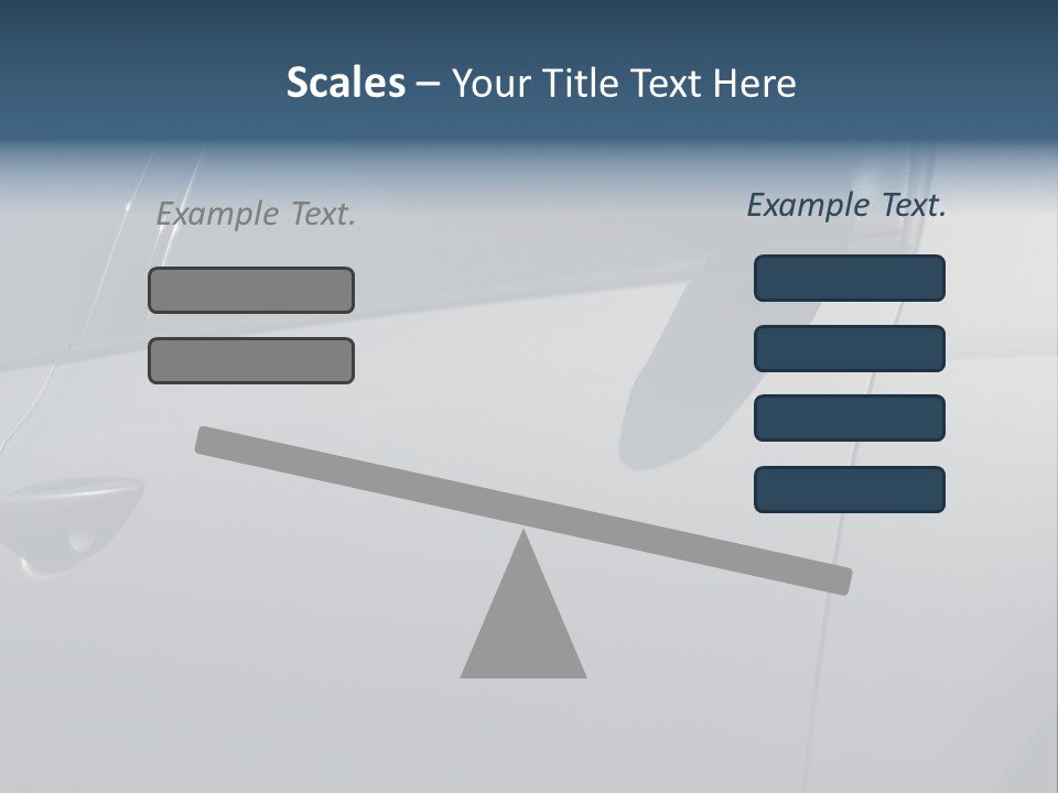 A Car Is Shown With The Door Handle Open PowerPoint Template