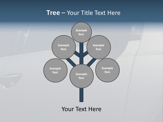 A Car Is Shown With The Door Handle Open PowerPoint Template