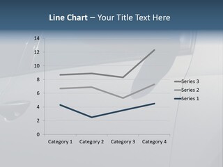 A Car Is Shown With The Door Handle Open PowerPoint Template