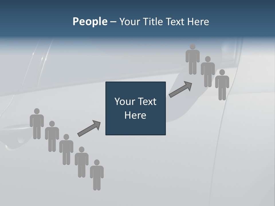 A Car Is Shown With The Door Handle Open PowerPoint Template