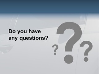 A Car Is Shown With The Door Handle Open PowerPoint Template