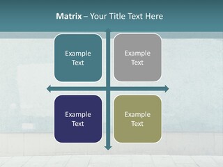 A Person Sitting On A Bench In Front Of A Wall PowerPoint Template