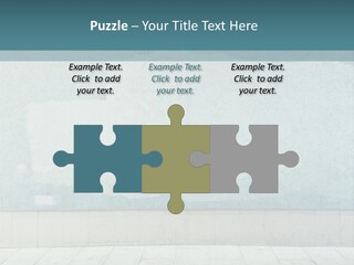 A Person Sitting On A Bench In Front Of A Wall PowerPoint Template