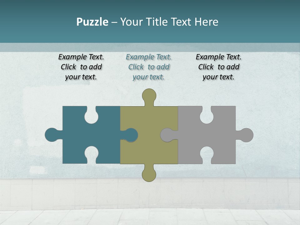 A Person Sitting On A Bench In Front Of A Wall PowerPoint Template