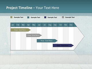 A Person Sitting On A Bench In Front Of A Wall PowerPoint Template