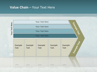 A Person Sitting On A Bench In Front Of A Wall PowerPoint Template