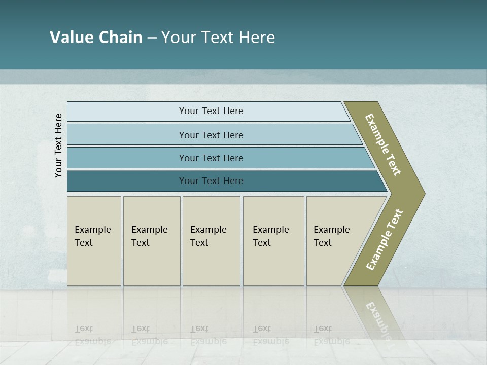 A Person Sitting On A Bench In Front Of A Wall PowerPoint Template