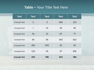 A Person Sitting On A Bench In Front Of A Wall PowerPoint Template