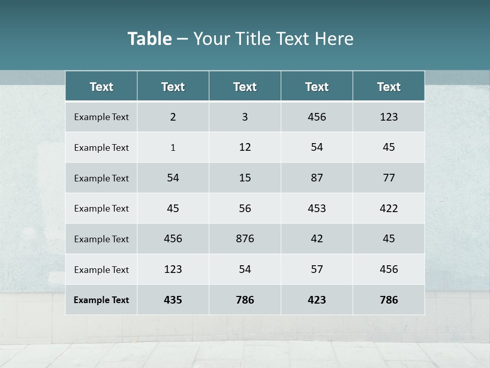 A Person Sitting On A Bench In Front Of A Wall PowerPoint Template