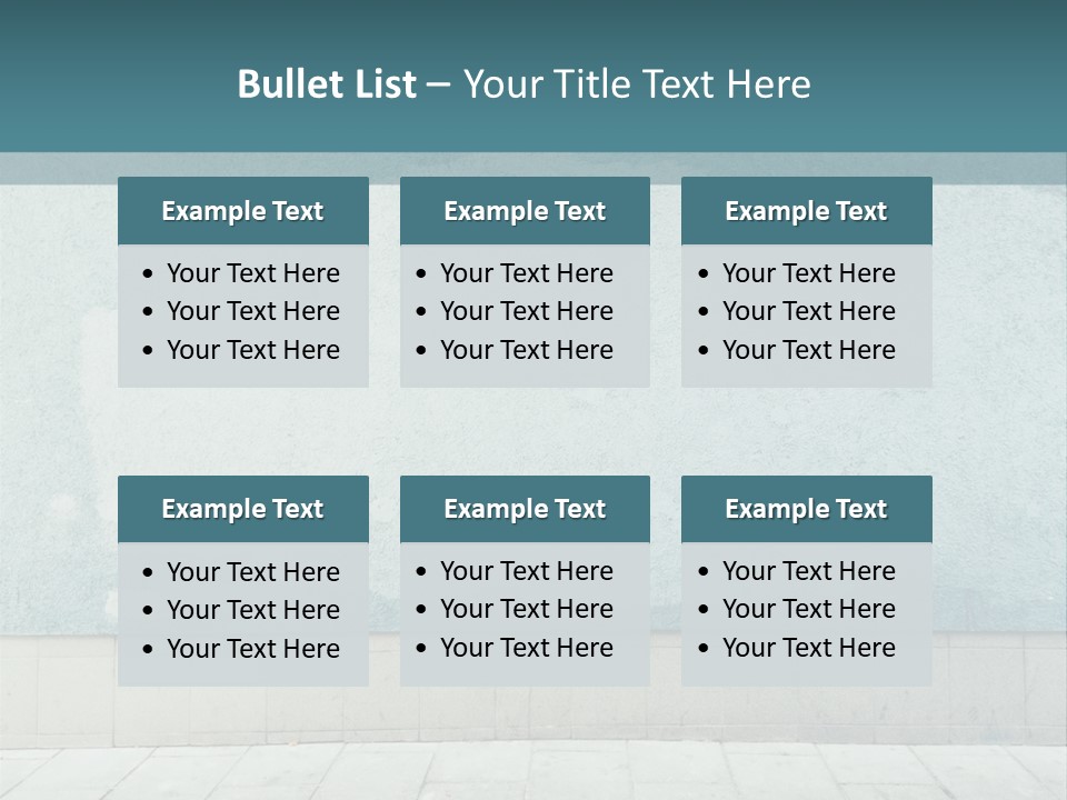 A Person Sitting On A Bench In Front Of A Wall PowerPoint Template