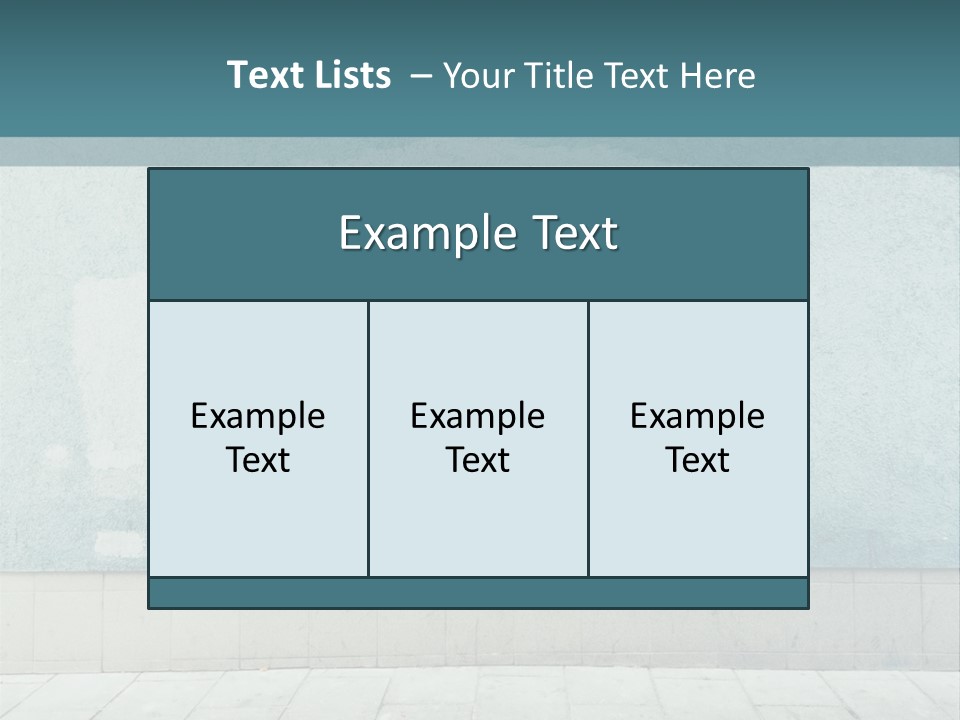 A Person Sitting On A Bench In Front Of A Wall PowerPoint Template